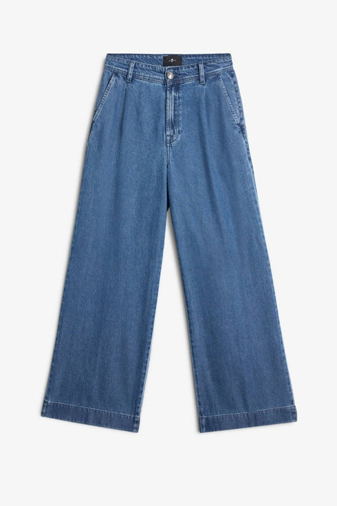 7 FOR ALL MANKIND PLEATED TROUSER